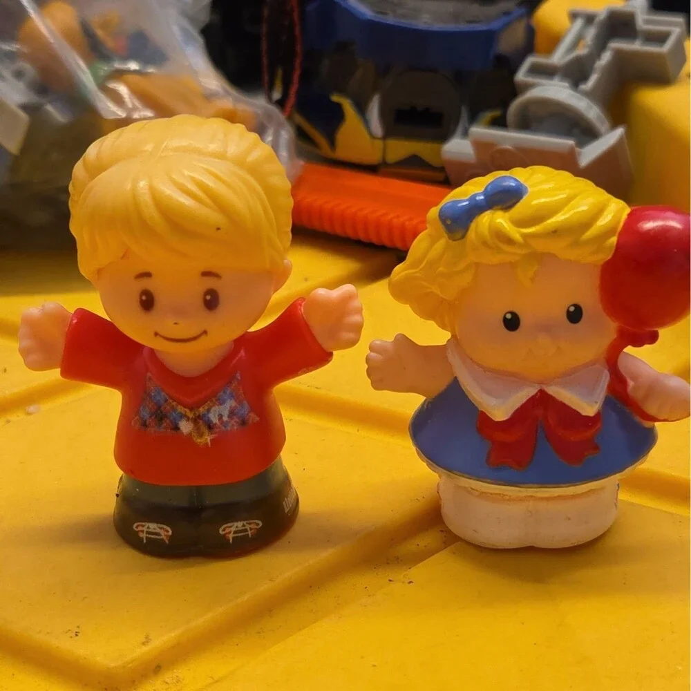 Lot Of 19 Fisher-Price Little People Mixed Lot Figures, Animals, & Car Disney